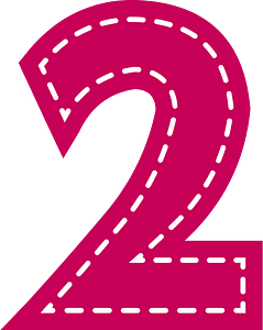 2-clipart-the-number-2-is-shown-in-shape-of-a-road