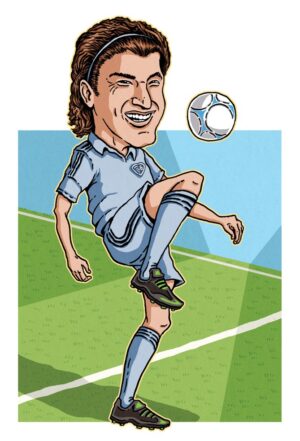 49ers-clipart-a-cartoon-of-soccer-player-kicking-the-ball