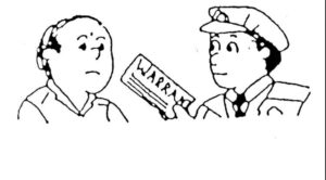4th-amendment-clipart-a-cartoon-drawing-of-two-men-in-uniform