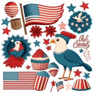 4th Of July Clipart Free Patriotic Clipart Clip