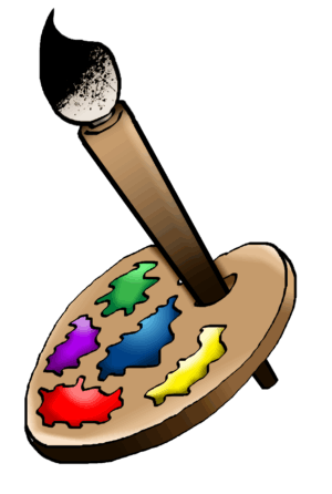 a-clipart-a-paintbrush-with-on-it