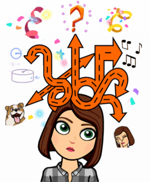 adhd-clipart-a-woman-with-dog-and-sign-that-says-i-love-you