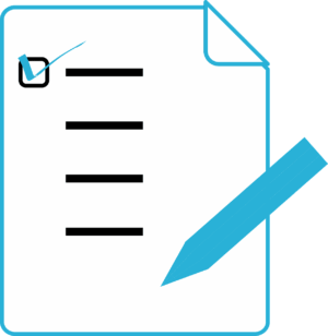agenda-clipart-a-blue-document-with-pen-on-top