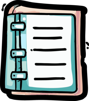 agenda-clipart-a-clipboard-with-note-pad-and-pen