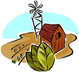 agriculture-clipart-a-house-with-windmill-and