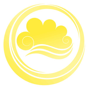 air-clipart-a-yellow-logo-with-cloud-in-the-middle