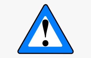 alert-clipart-a-blue-triangle-with-black-and-white-sign