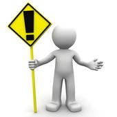 alert-clipart-a-person-holding-sign-with-yellow-arrow