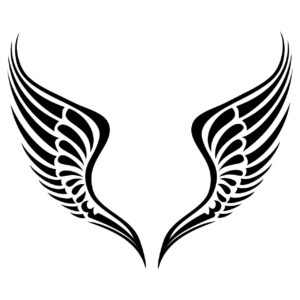 angel-wings-clipart-a-black-and-white-tattoo-design-with-wings