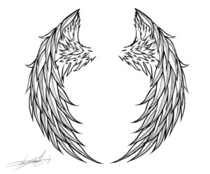 angel-wings-clipart-angel-wings-tattoo-design