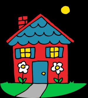 apartment-clipart-a-house-with-pathway-leading-to-it
