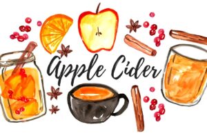 apple-cider-clipart-a-watercolor-illustration-of-apples-cinnamons-and