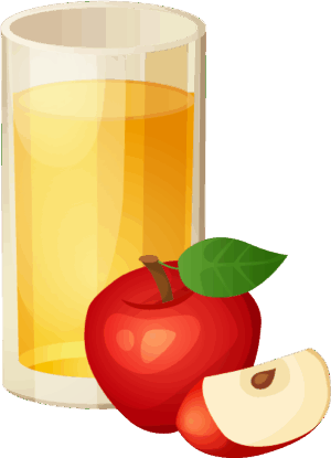 apple-cider-clipart-an-apple-and-a-glass-of-juice