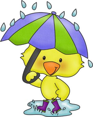 april-clipart-free-a-yellow-bird-with-an-umbrella-and-rain