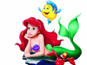 ariel-clipart-ariel-the-mermaid-and-her-friends
