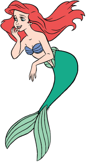 ariel-clipart-ariel-the-mermaid-five