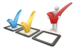 assessment-clipart-a-person-standing-next-to-tablet-with-check-mark