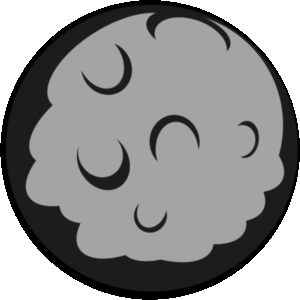 asteroid-clipart-a-gray-cloud-with-black-background