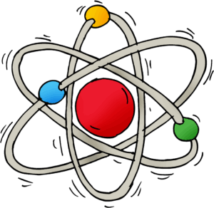 atom-clipart-an-atom-with-a-red-ball-and-green-balls