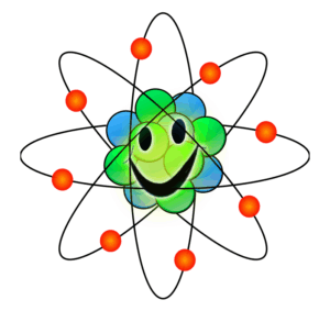 atom-clipart-an-atom-with-a-smiley-face-and-many-electrons