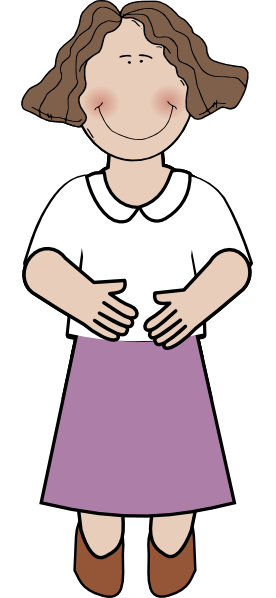 aunt-clipart-a-girl-with-her-hands-on-hips