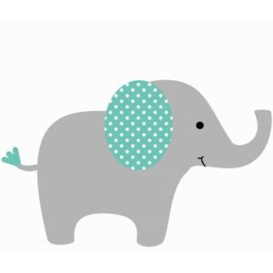 baby-elephant-clipart-a-gray-elephant-with-polka-dot