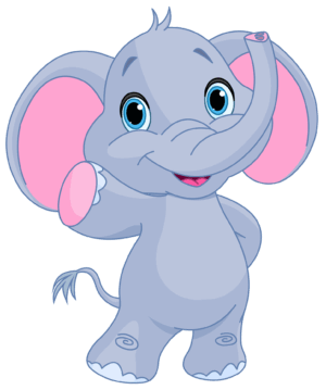 baby-elephant-clipart-an-elephant-with-big-ears-and