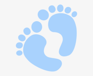 baby-feet-clipart-a-blue-footprint-with-white-background