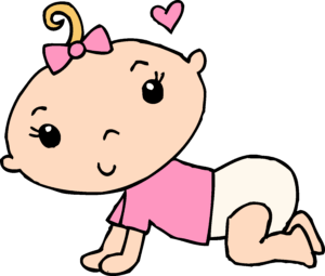 baby-girl-clipart-a-baby-girl-in-pink-laying-down