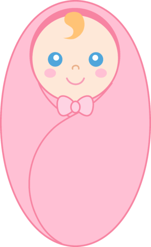 baby-girl-clipart-a-baby-in-pink-blanket