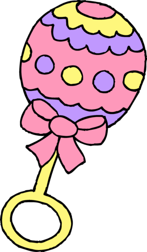 baby-girl-clipart-a-pink-and-yellow-los-with-bow