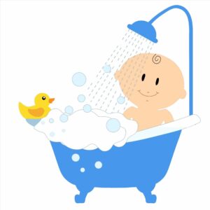 baby-shower-clipart-a-baby-in-bathtub-with-rubber-duck