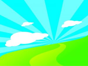 background-clipart-a-blue-sky-with-clouds-and-green-hill
