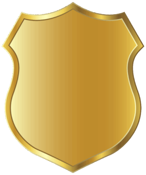 badge-clipart-a-gold-shield-with-black-background