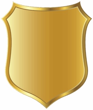 badge-clipart-a-gold-shield-with-black-background-two