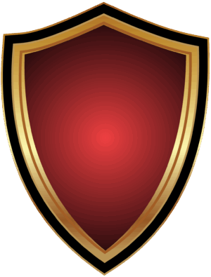 badge-clipart-a-red-shield-with-gold-trim