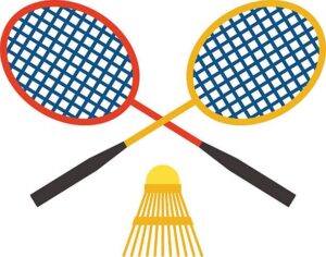 badminton-clipart-two-badminton-rackets-with-a-shuttle