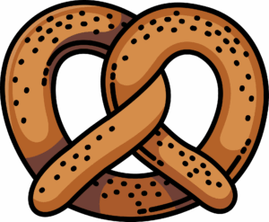 bagel-clipart-a-pair-of-pretzes