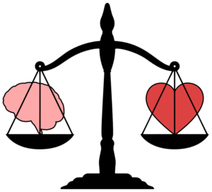 Balance Clipart A Heart And Leaf Are Shown In The Same Image