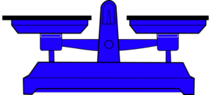 balance-scale-clipart-a-blue-icon-of-scale