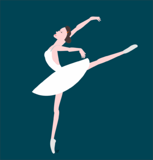 ballerina-clipart-a-ballerina-in-white-dress-is-dancing