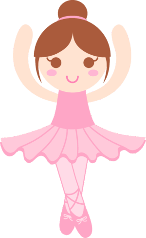ballerina-clipart-a-little-ballerina-girl-in-pink