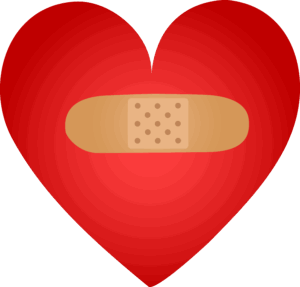 band-aid-clipart-a-heart-with-piece-of-cheese-on-it