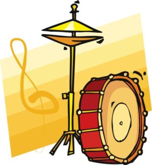 band-clipart-a-drum-and-musical-instrument