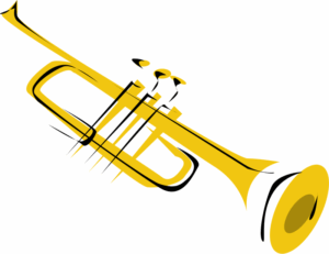 band-clipart-a-trumpet-with-white-background