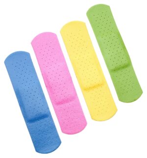 bandaid-clipart-three-different-colored-knee-pads