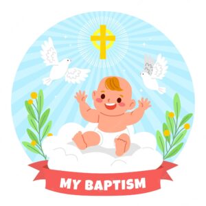 baptism-clipart-a-baby-in-the-clouds-with-cross-and-doves