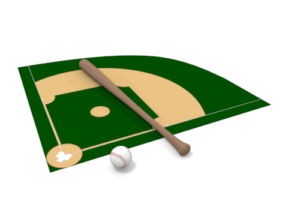 baseball-field-clipart-a-baseball-bat-and-on-field