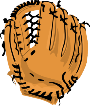 baseball-glove-clipart-a-baseball-glove-with-black-background