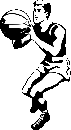 basketball-clipart-black-and-white-a-silhouette-of-man-with-hat-and-beard